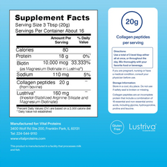 Hair Complex - with Lustriva biotin complex