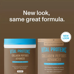 Chocolate Collagen Peptides Advanced - with Hyaluronic Acid & Vitamin C