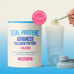 Advanced Collagen Peptides + Creatine - Strawberry Lemon