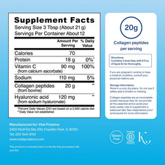 Collagen Peptides Advanced - with Hyaluronic Acid & Vitamin C
